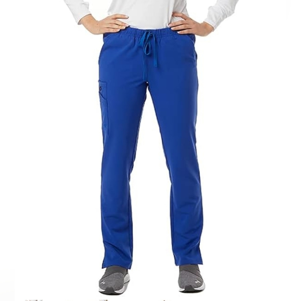 5/$50 WYND Cargo Scrub Pants By Spectrum Black Sz.M